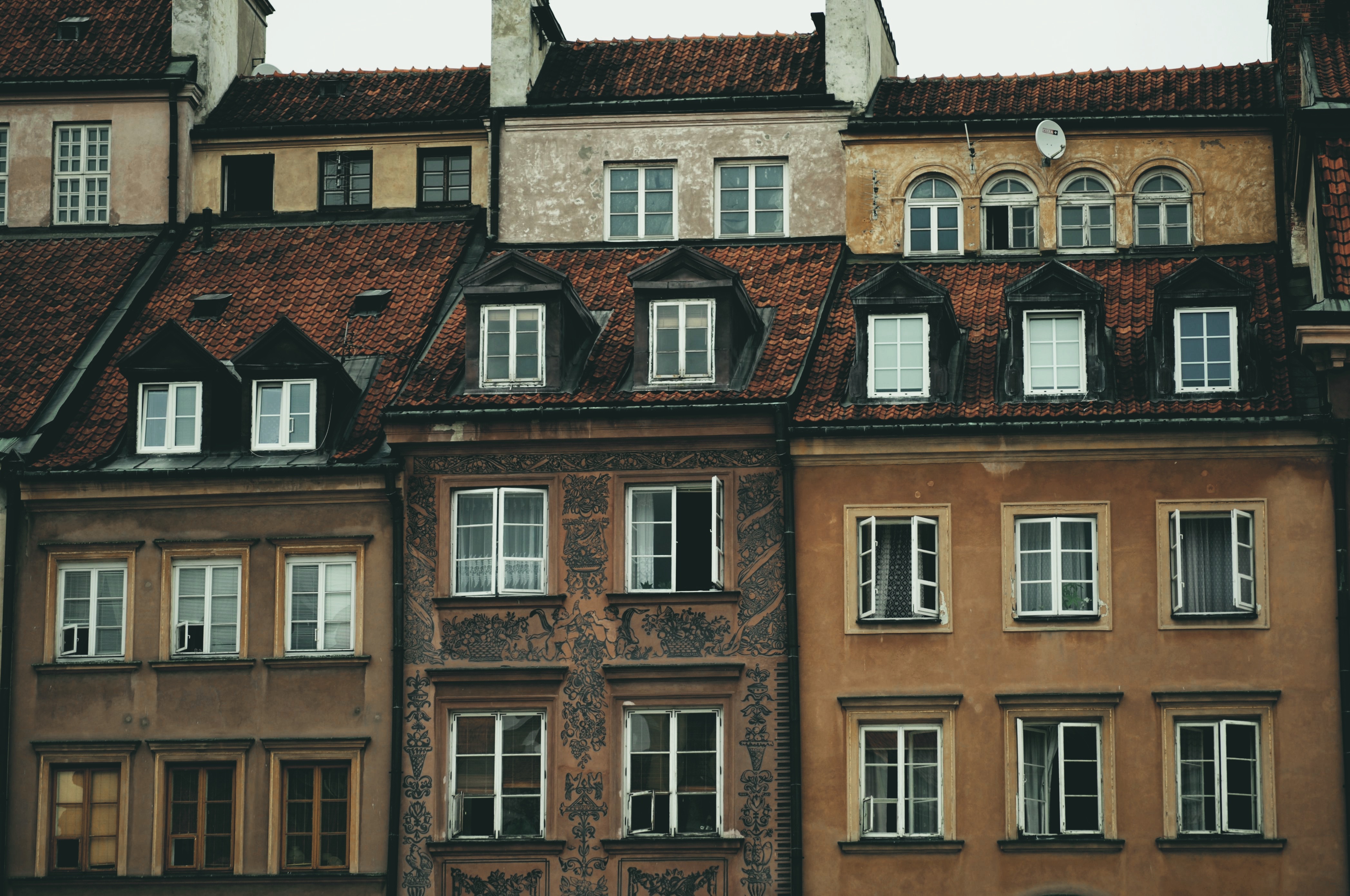 traditional buildings in Poland